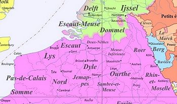 Le Nord de la France en 1800
